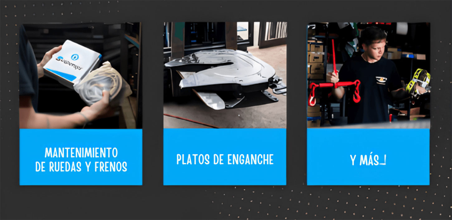 Repuestos para la industria del transporte